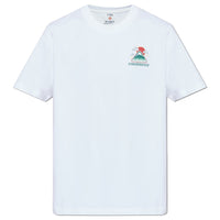 Casablanca White Cotton T-Shirt