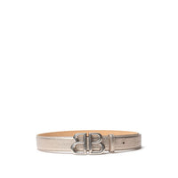 Balenciaga Gold Leather Regular Belt