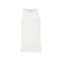 Jil Sander White Cotton Sleveless Jacket