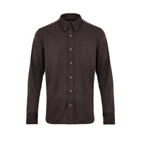 Tom Ford Brown Silk Shirt
