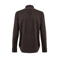 Tom Ford Brown Silk Shirt
