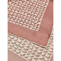 Tom Ford Brown Silk Clutch Bag