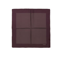 Tom Ford Bordeaux Silk Clutch Bag