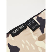 Tom Ford Beige Silk Clutch Bag