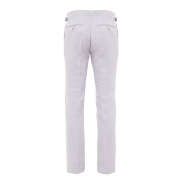 Tom Ford Purple Linen Dress Pants