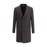 ZEGNA Brown Wool Coat
