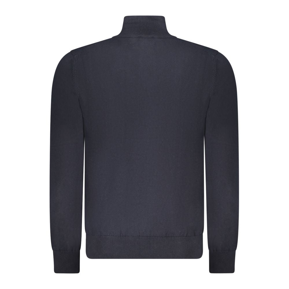 Hugo Boss Blue Cotton Sweater