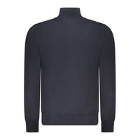 Hugo Boss Blue Cotton Sweater