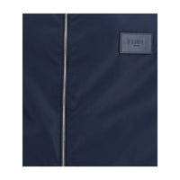 Fendi Blue Polyester Shell Jacket
