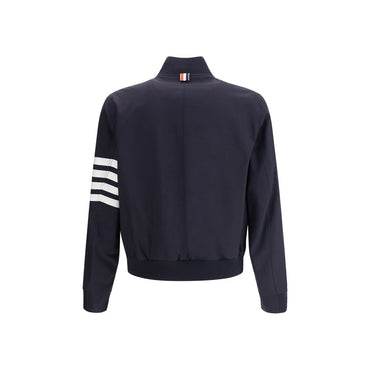 Thom Browne Blue Wool Bomber