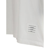 Thom Browne White Cotton T-Shirt