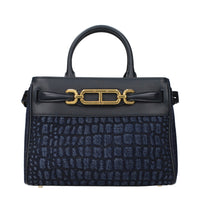 Tom Ford Blue Fabric Handbag