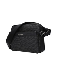 Michael Kors Black Fabric Crossbody Bag