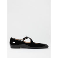 Stuart Weitzman Black Patent Leather Ballet Flats