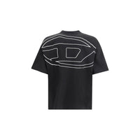 Diesel Black Cotton T-Shirt
