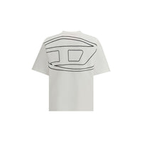 Diesel White Cotton T-Shirt