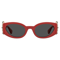 Moschino Red Resin Sunglasses