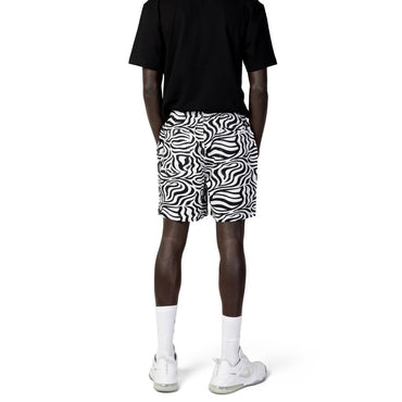 Dickies Black And White Recycled Polyester Bermuda Shorts