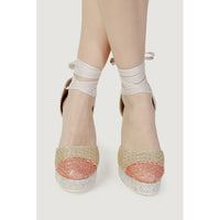 Espadrilles Multicolor Cotton High Heel Pumps