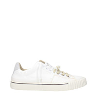 Maison Margiela White Leather Low Top Sneakers