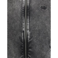 Diesel Gray Fabric Sweatshirt