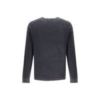 Diesel Gray Cotton Sweatshirt