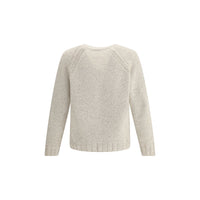 ZEGNA Cream Cashmere Cashmere Sweater