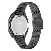 Adidas Black Stainless Steel Digital Watch
