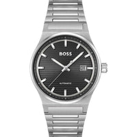 Hugo Boss Gray Stainless Steel Dress Watch