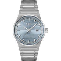Hugo Boss Gray Stainless Steel Dress Watch
