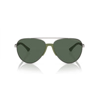 Emporio Armani Gray Metal Sunglasses
