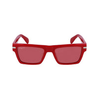 Ferragamo Red Acetate Sunglasses