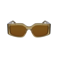 Ferragamo Green Acetate Sunglasses