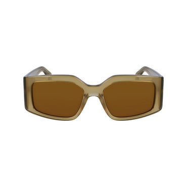 Ferragamo Green Acetate Sunglasses