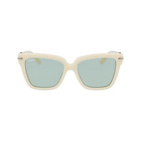 Ferragamo Gray Acetate Sunglasses