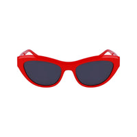 Ferragamo Red Acetate Sunglasses