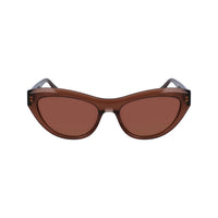 Ferragamo Brown Acetate Sunglasses