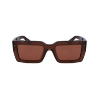 Ferragamo Brown Acetate Sunglasses