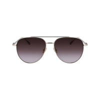 Ferragamo Gold Metal Sunglasses