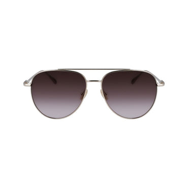 Ferragamo Gold Metal Sunglasses