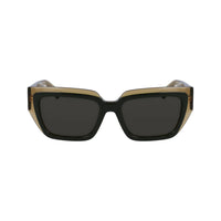 Ferragamo Green Acetate Sunglasses