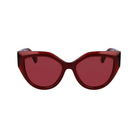Ferragamo Red Acetate Sunglasses