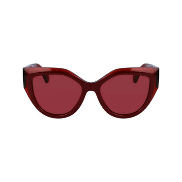 Ferragamo Red Acetate Sunglasses