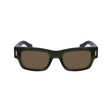 Ferragamo Brown Acetate Sunglasses
