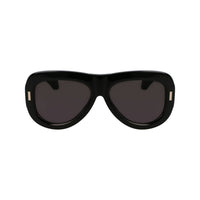 Ferragamo Black Acetate Sunglasses
