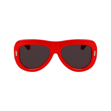 Ferragamo Red Acetate Sunglasses