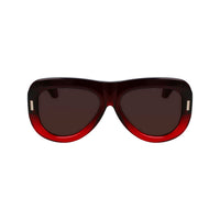 Ferragamo Red Acetate Sunglasses