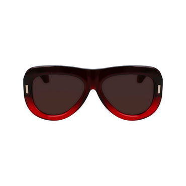 Ferragamo Red Acetate Sunglasses