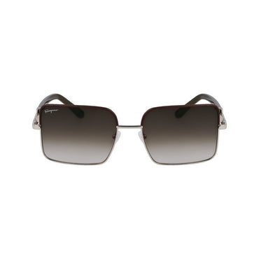Ferragamo Gold Metal Sunglasses