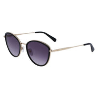 Longchamp Gold Metal Sunglasses